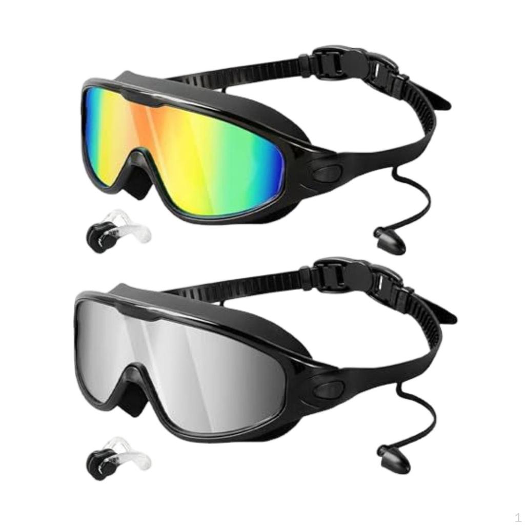 Adult Swimming Goggles, Portable, Waterproof, Optimal Eye Protection, Professional Goggles