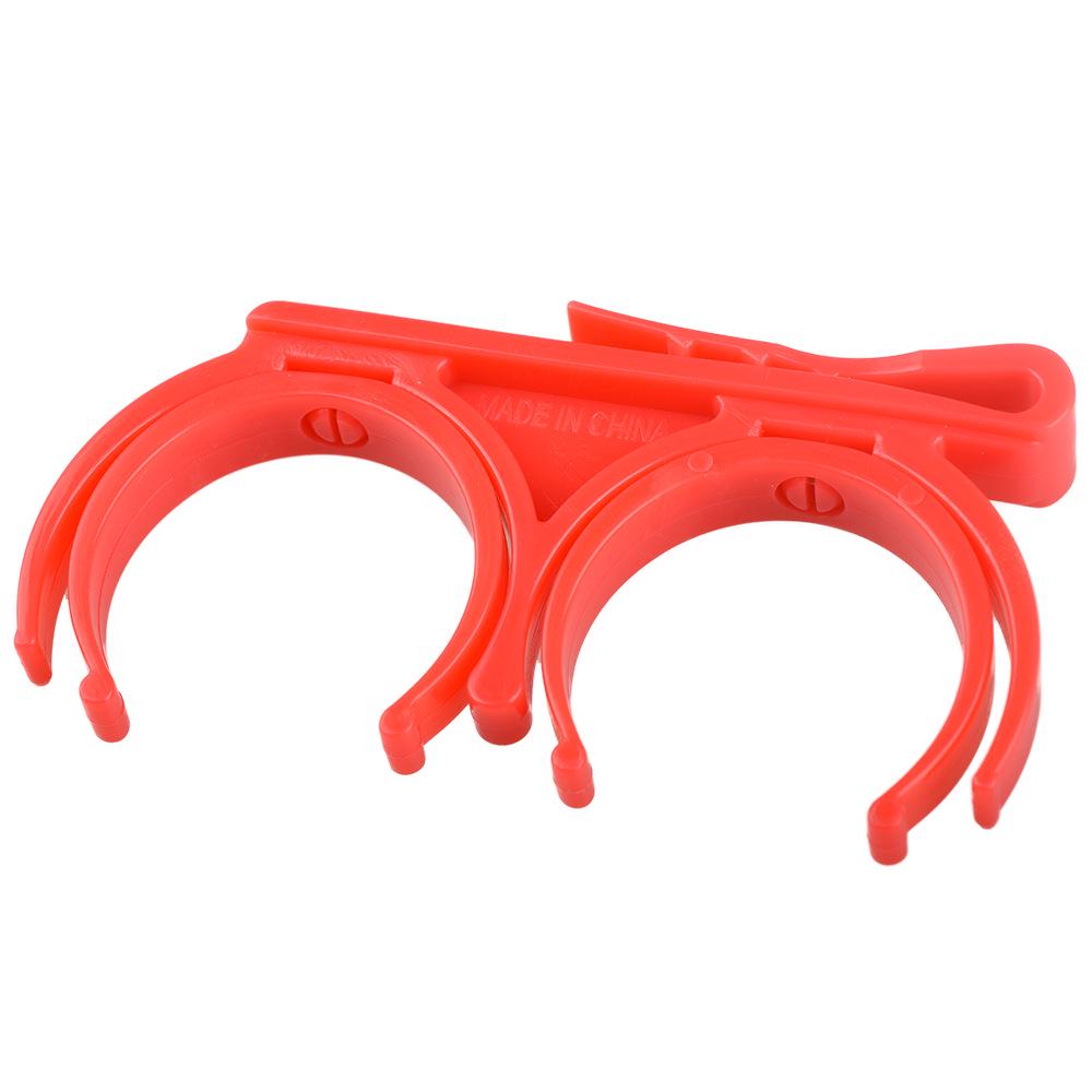Rotatable Foldable Golf Ball Clip - Holds Two Balls, Double Ball Retriever Accessory