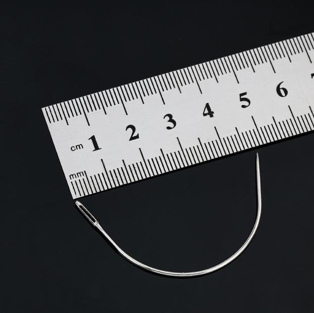 Curved Needle Set for Hand Sewing, Leather Repair, Shoe Repair, and Upholstery