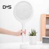 Rotating Head Electric Fly Swatter USB Rechargeable Adjustable 3500 Volt Indoor Outdoor Portable Handheld Standing Fly Zapper Racket