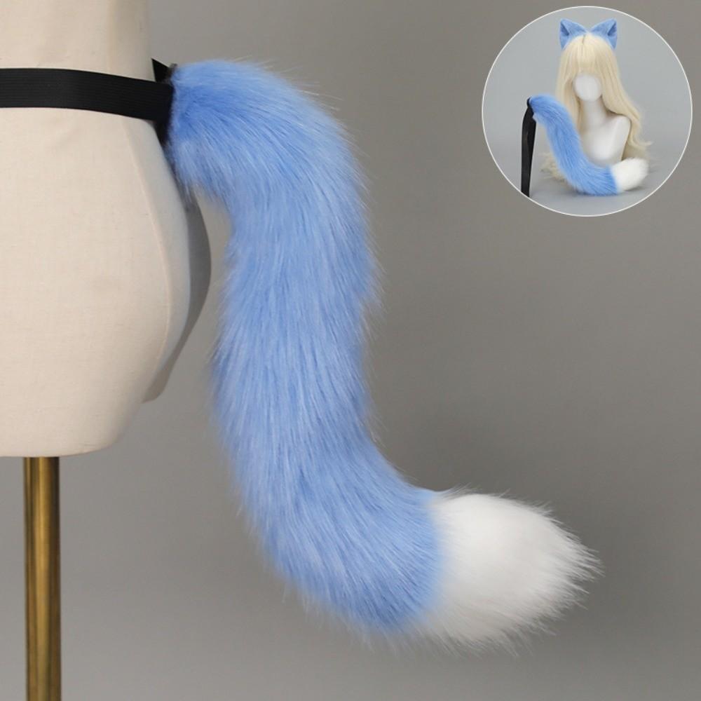 Plüsch-Katzenohren-Haarreif Realistische Tierohren Haarband Neues flauschiges Katzenohren- und Schwanz-Set Haaraccessoires