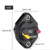 40 Amp Manual Reset Circuit Breaker Switch Car Boat Fuse Holder Waterproof