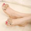 Flat Jelly Shoes for Women Bowknot Sandals Open Toe Lightweight Summer Beach Walking Shoes Footwear Slides Women's Easy On Off Casual Fashion Sandals