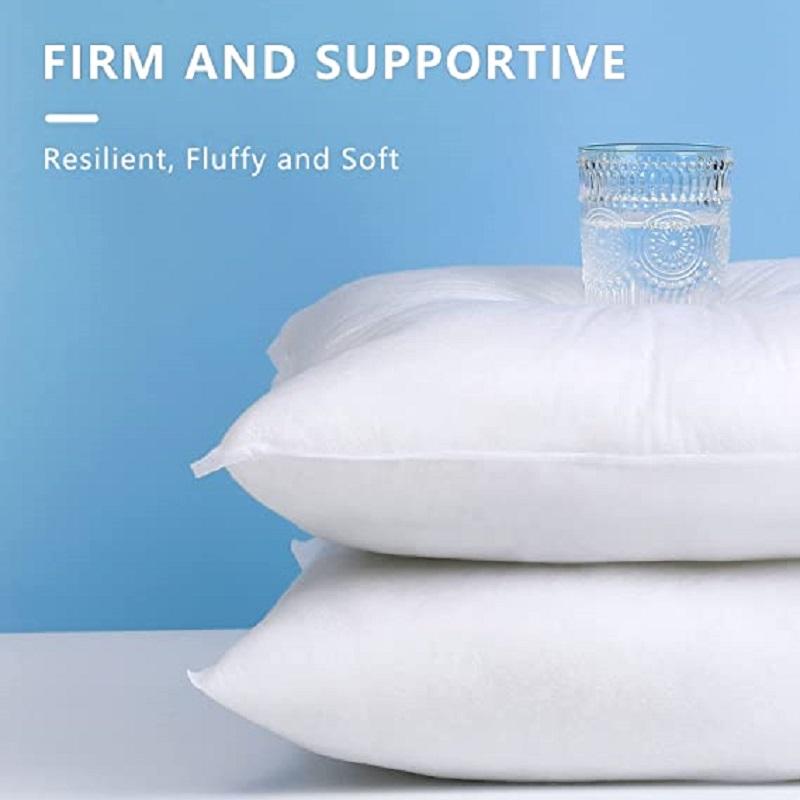 30x50cm 35x50cm 45x45cm 50x50cm Gift White Throw Pillow Insert Standard White Bounce Back Pillow Cushion Core Sofa Car Seat Home