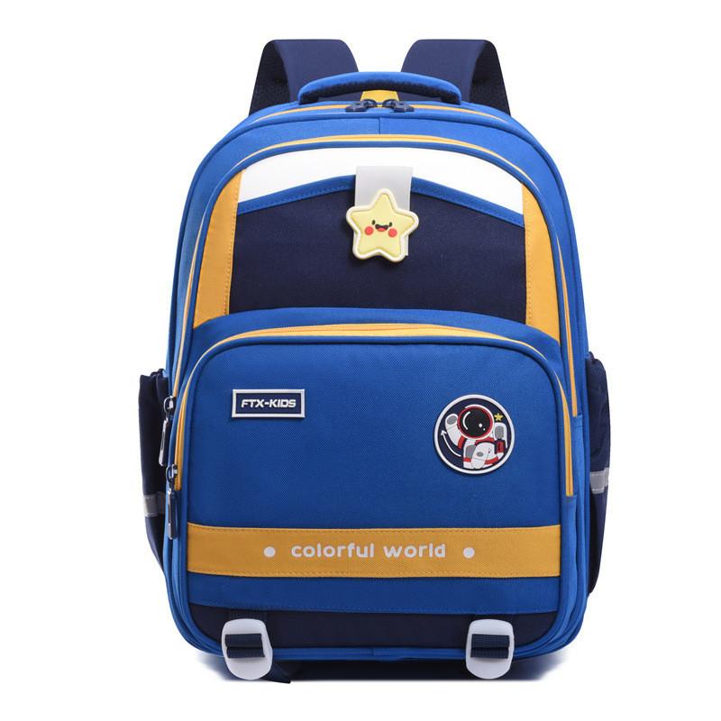 Reflective Cute Kids Backpack With Ergonomic Design And Lightweight Material королевский синий