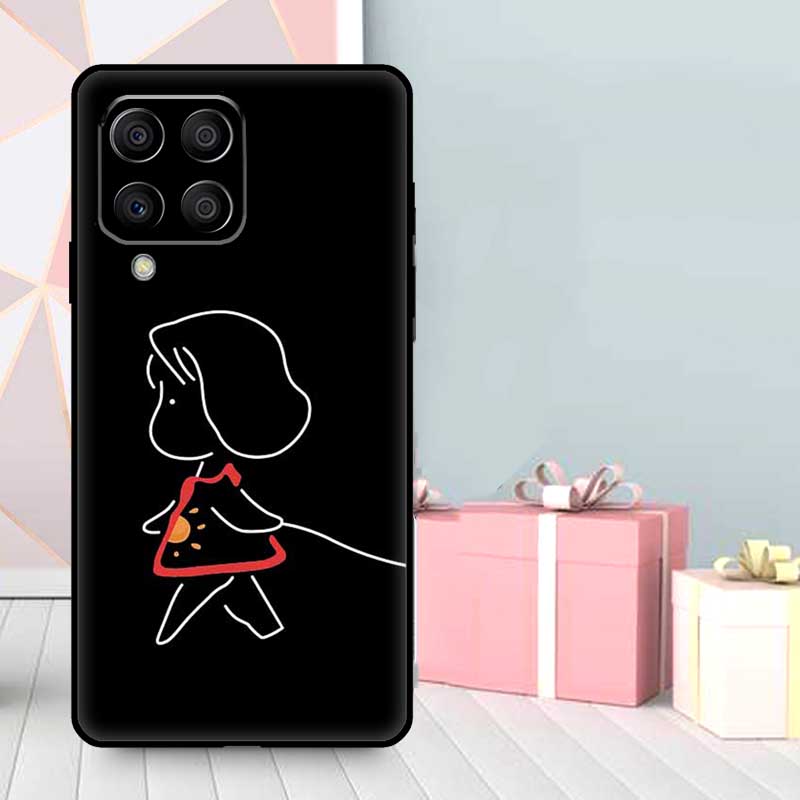 BFF Best Friends Forever Black Case For Samsung Galaxy M56 M52 M32 M53 M16 M11 M21 M31 M35 M12 M13 M14 M15 M36 M55 M34 M54