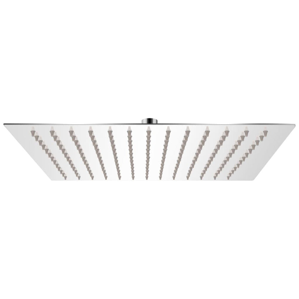 Square Stainless Steel 25x25 Cm Overhead Shower Head