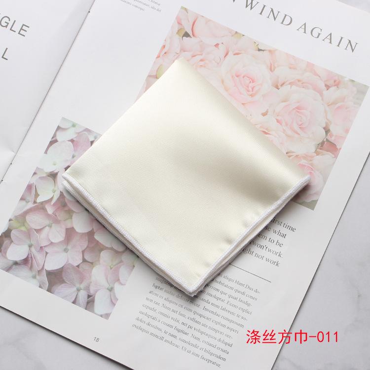 Men'S Suit Solid Color British Style Pocket Towel, Banquet Wedding Photography Shooting Dress Chest Towel