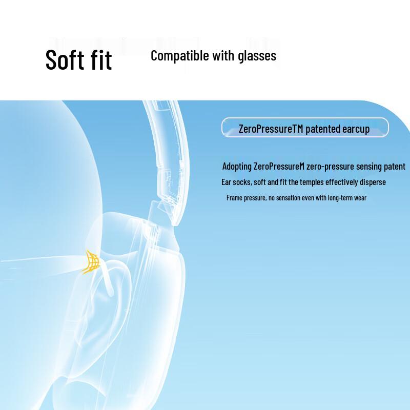 Edifier W800BT Free Active Noise Cancelling Over-Ear Bluetooth Headphones