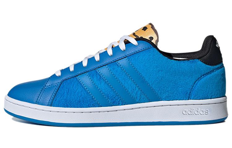 Adidas X Sesame Street Grand Court  Blue Black  GX3691 40