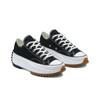 Converse Run Star Hike Versatile Round Toe Lace-Up Low Top Kids Canvas Shoes Men sneaker Black Q68816S