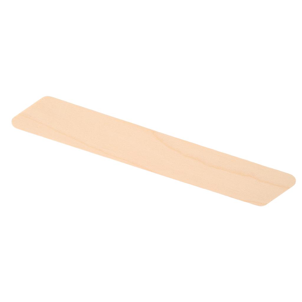 20 Stück Wachsspatel Holzgriff Wachsen Gesichtsapplikator Stäbchen Haarentfernungsstäbchen