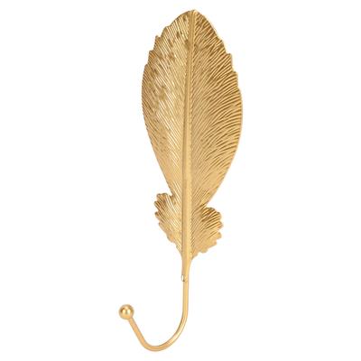 Wall Hooks Bathroom Kitchen Mini Hanging Hook for House Decoration Housewarming GiftingGolden A