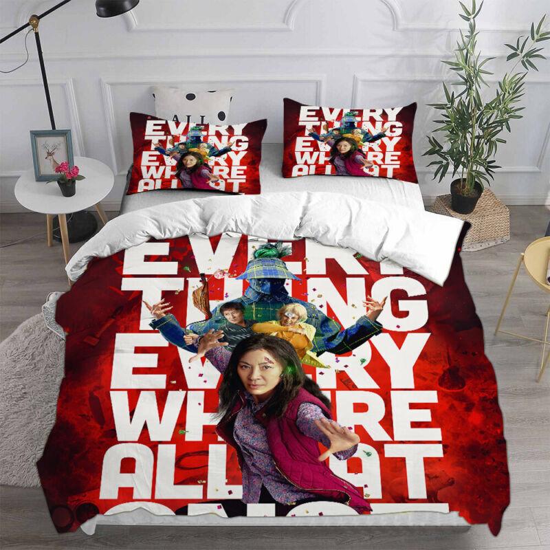 Movie Everything Everywhere All At Once 3D Duvet Cover Bedding Set Pillowcase