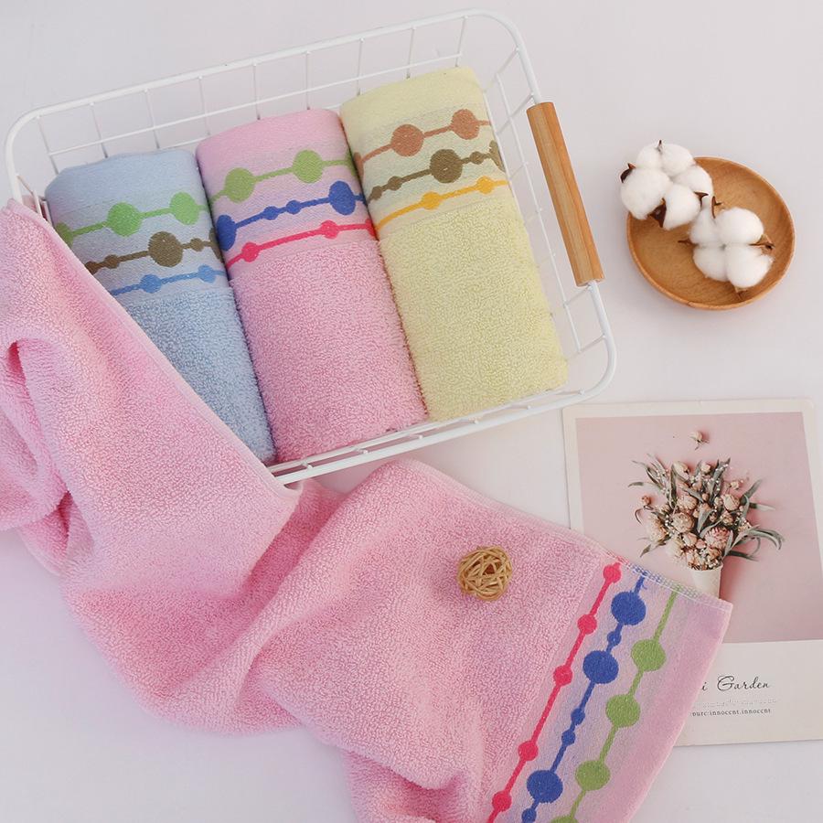 Plaid Cotton-Polyester Hand Towel - Soft, Absorbent, Ideal for Home & Hotel Use