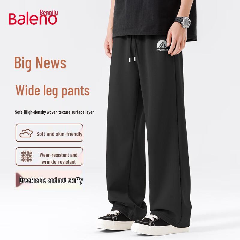 

Baleno Men s Wide-Leg Knit Sweatpants 4XL
