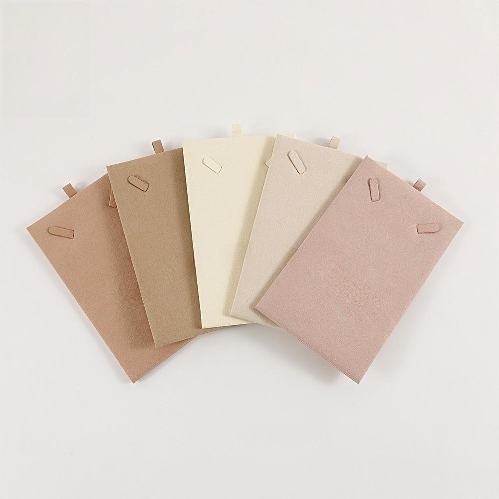 Portable Soft Velvet Jewelry Organizer Pouch Lightweight Button Closure Storage Bag Wedding Gifts Bag For Jewelry Earring Holder