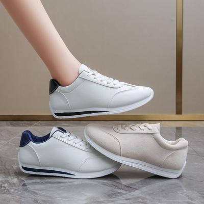 Four Seasons Models Damenschuhe Superweiche Sportliche Freizeit-Board-Schuhe Tragen Kleine Weiße Schuhe