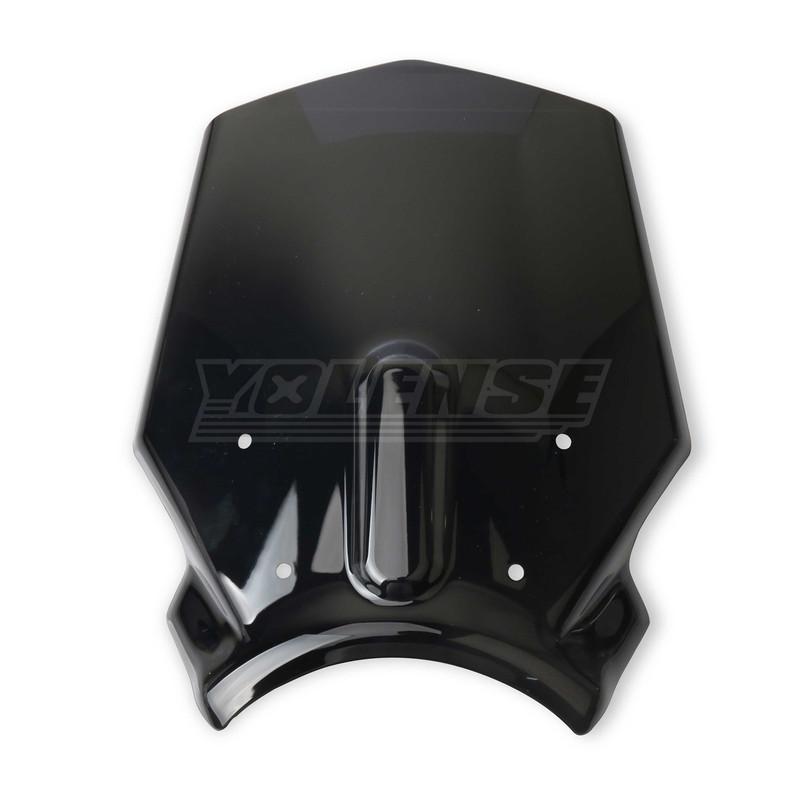 Motorcycle Front Windshield Windscreen Airflow Wind Deflector Fly Screen For CB650R CB 650R 2024 2025 Wind Deflector Visor