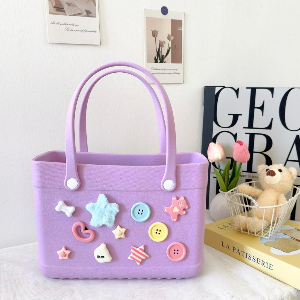 2025 Wasserdichte Cartoon EVA Strandhandtasche für Damen