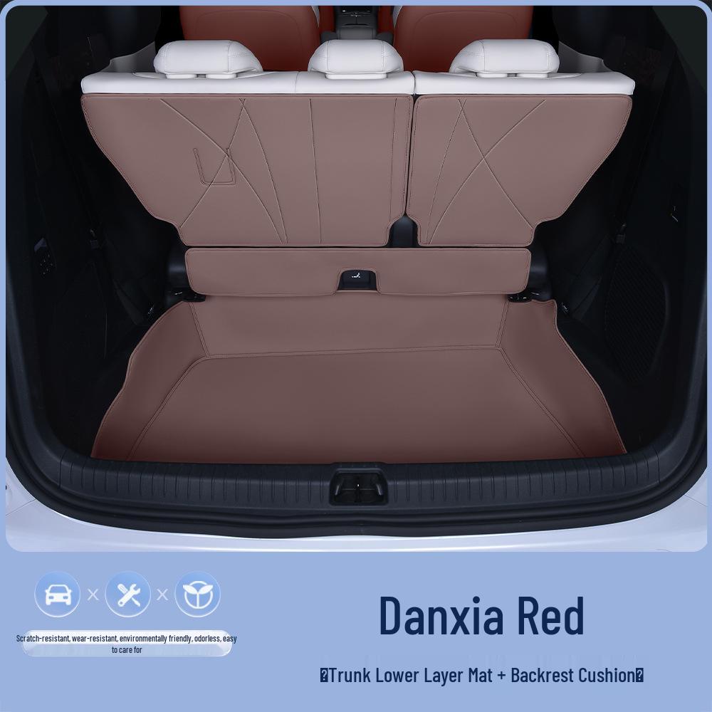 Full Coverage Trunk Mat for 2025 BYD Xia - Interior Modification Accessory