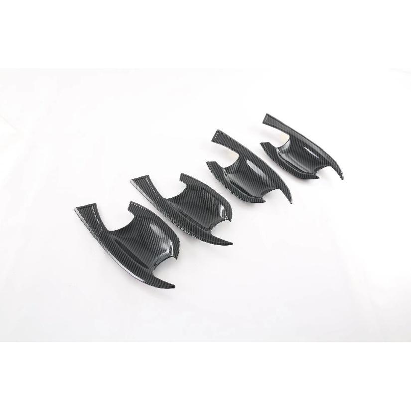 Applicable22Kia Lion RunSPORTAGE NQ5Door Bowl Handle Carbon Fiber Pattern Body Handle Shell Decorative