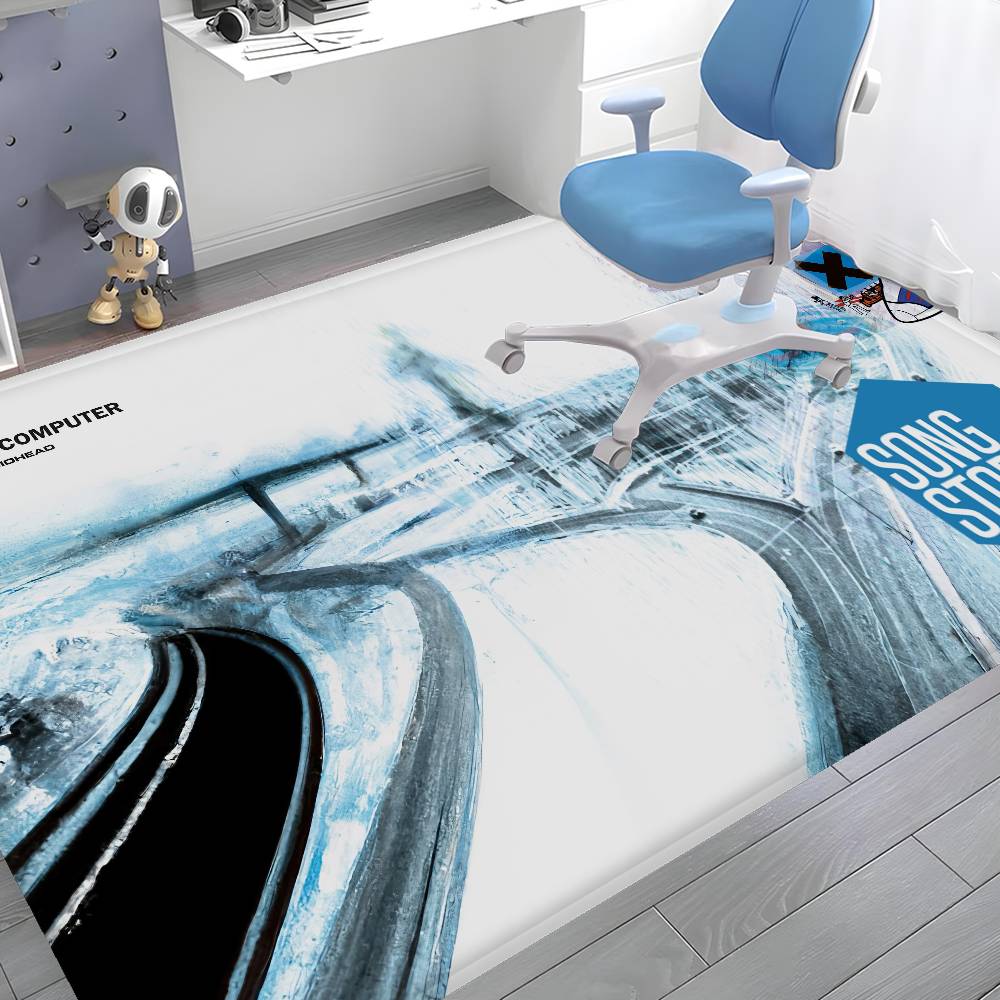 Alternative Rock Band R-Radiohead Bathroom Mat Kids Room Bedroom Decoration Balcony Anti-Slip Doormat Living Room Welcome Rug