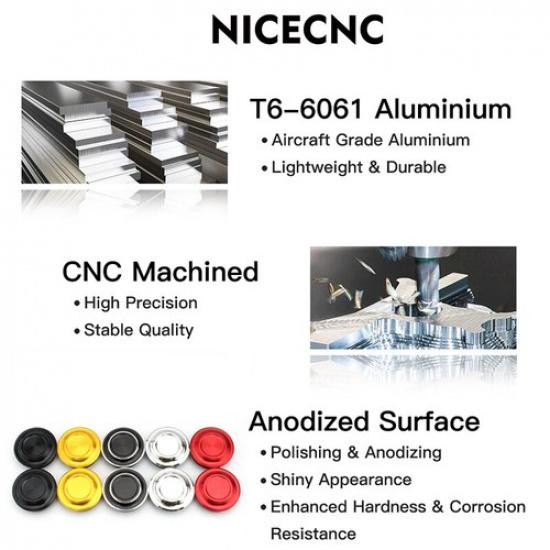 Fits Honda Rebel 500 CMX500 2020-21 Chrome Motorcycle Frame Hole Case Pulg Cover