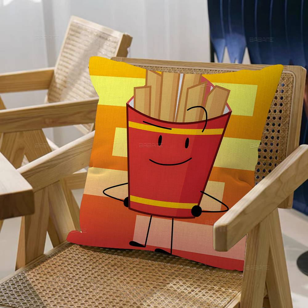 Cartoon Funny Anime BFDI Icons pillow cover sofa cushion cover home room decoration children gift