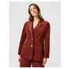 Women's Jacket Wrangler Blazer Jacket Burgundy