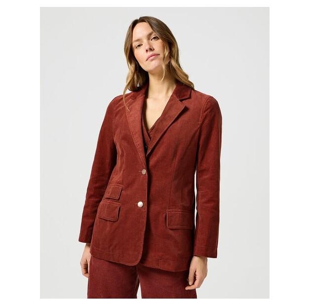 Куртка женская Wrangler Blazer Jacket Бордовая EU S