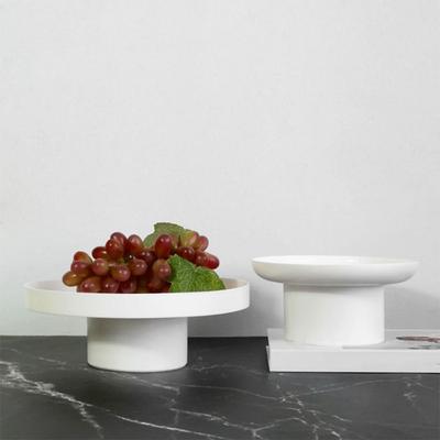 Geschirr Nordisch Obstaufbewahrungstablett INS Minimalistisches Serviertablett Stapelbar Einfaches Schmuck-Präsentationstablett Kosmetik