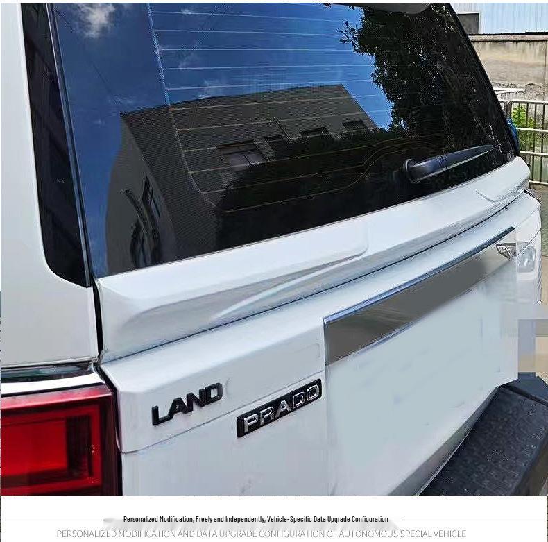 2024 Prado LC250 Zadní spoiler a střední křídlo Úprava bez vrtání