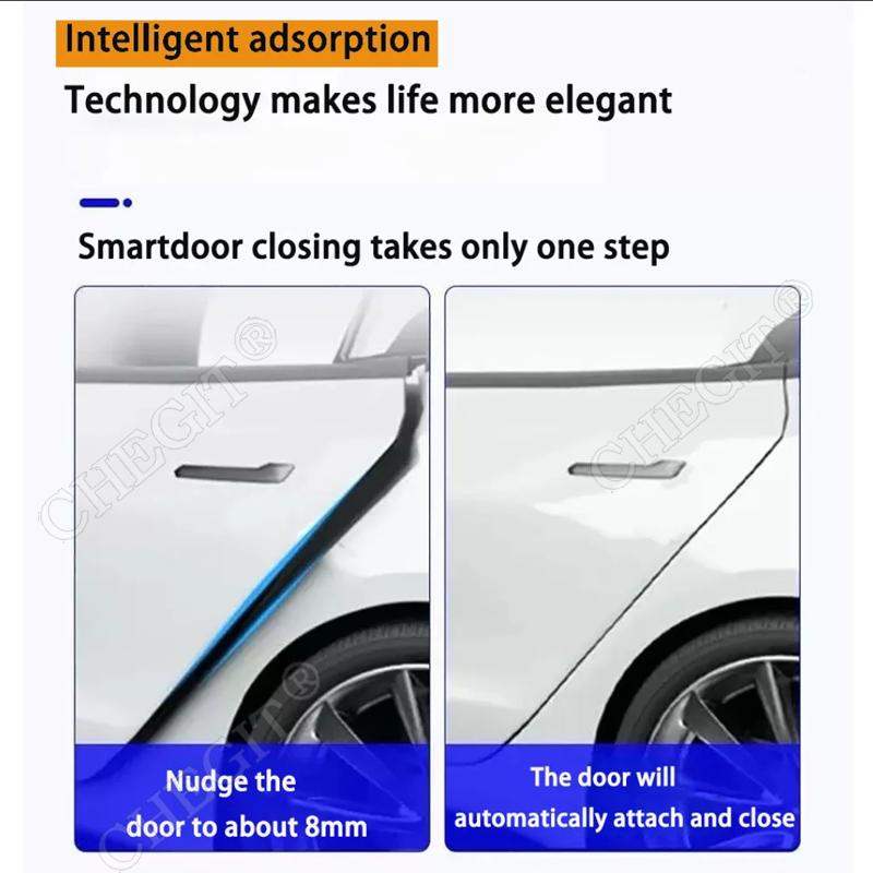 Soft Closing Smart Auto Electric Suction Door Closing Open High Anti-Pinch Soft Close for Tesla Model Y 3/ 3 Highland Y Juniper