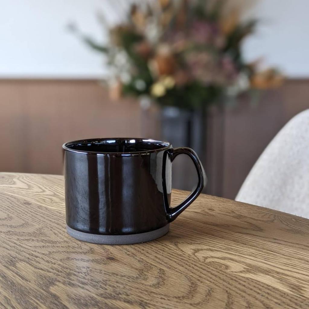 syokkidana Straight Mug Stylish Mug in Mug Coffee Gift Present Present (350cc) (Mino Ware/Pottery/Made Japan) (Microwave/Dishwasher Safe) (Crystal