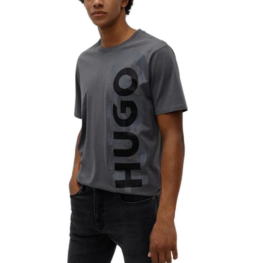 HUGO BOSS SS23 T Shirt Men's Light Gray 50468247-069
