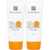 Melastop Whitening Sun Cream 50ml / Triple-function Whitening, Anti-wrinkle, and UV Protection SPF50+PA+++, 2 Pcs