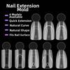 Quick Extension French Nail Dual Forms 14 Sizes Acrylic Nail Art Mold  Nail Art