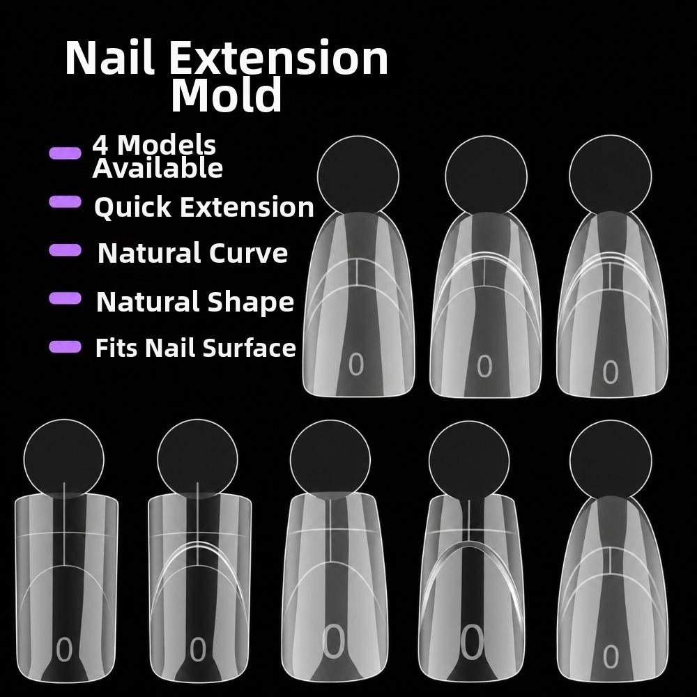 Quick Extension French Nail Dual Forms 14 Sizes Acrylic Nail Art Mold  Nail Art