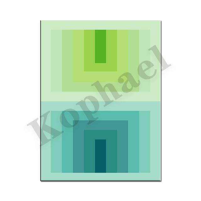 

Абстрактный геометрический средневековый современный модный настенный художественный постер 21cm×30cm NoFrame