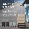 Ace small 1 night 2 2 nights 3 capacity expansion front carry carry Escalera suitcase, carry-on, size, days, days, 34L/40L, function, opening, 3.2kg,