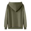 Women's Fashionable Long-sleeved Pullover And Solid-color Hooded Sweatshirt