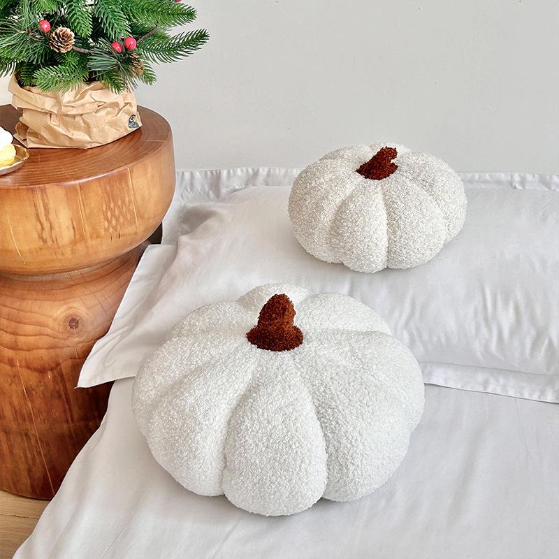 Plush Pumpkin Pillow Cushion - Halloween Children's Gift & Sofa Backrest