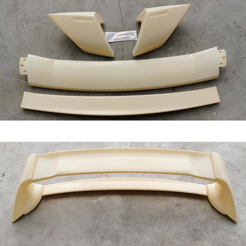 For Honda Civic 2006-2011 ABS FD2 Spoiler Three Parts or Four Parts Civic Car Boot Cover Rear Wing