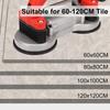 200KG 60-120mm 5 Speeds 21V 1200W Tiles Vibrator Adjustable Automatic Floor Vibrator Leveling Tool With Battery Tiling Tiles Machine