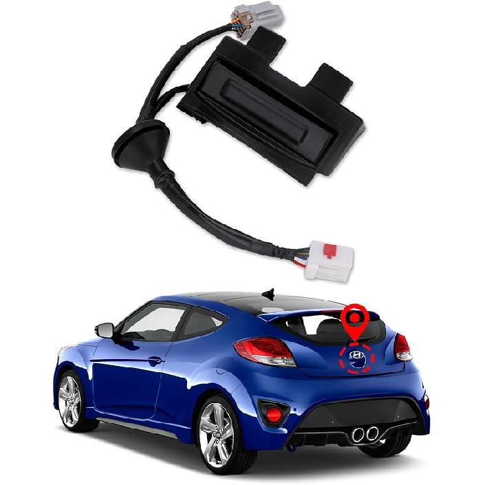 15106857 Hatch Button Trunk Latch For 2007-2014 Chevrolet Suburban 1500 2500 Tahoe Cadillac Escalade ESV GMC Yukon XL Replace Part # 901-156 Rear