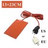 Car Engine Oil Pan Sump Tank Heater Plate Silicone Heating Pad US/EU Plug Rubber Heat Mat Heated Bed Plate Flexible Waterproof
