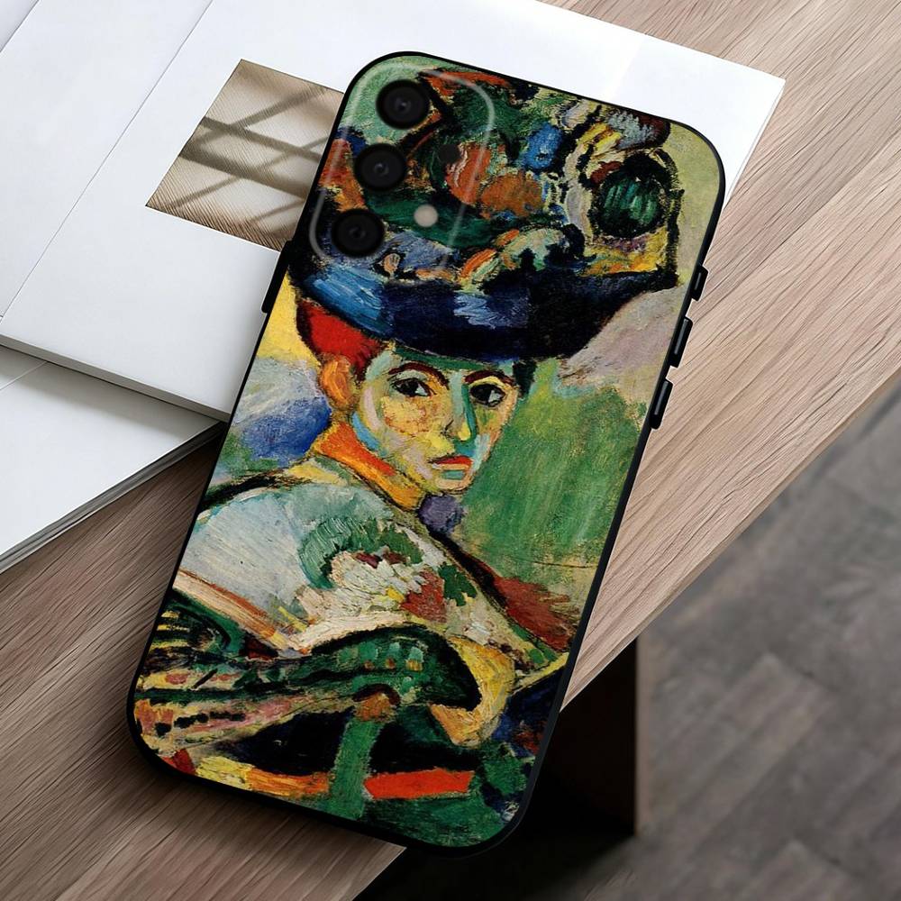 H-Henri M-Matisse Art PaI Phone Case For Samsung Galaxy A73,A72,A71,A70,A53,A52,A51,Others Soft Black Shell