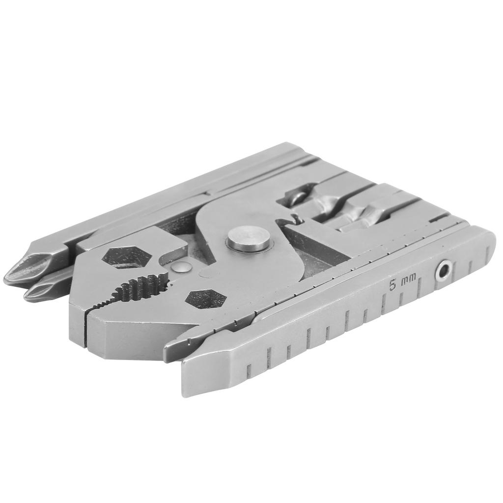 Kit Pinze Multifunzionali 25in1 da Esterno Acciaio Inossidabile Multitool con Coltello Chiave Inglese
