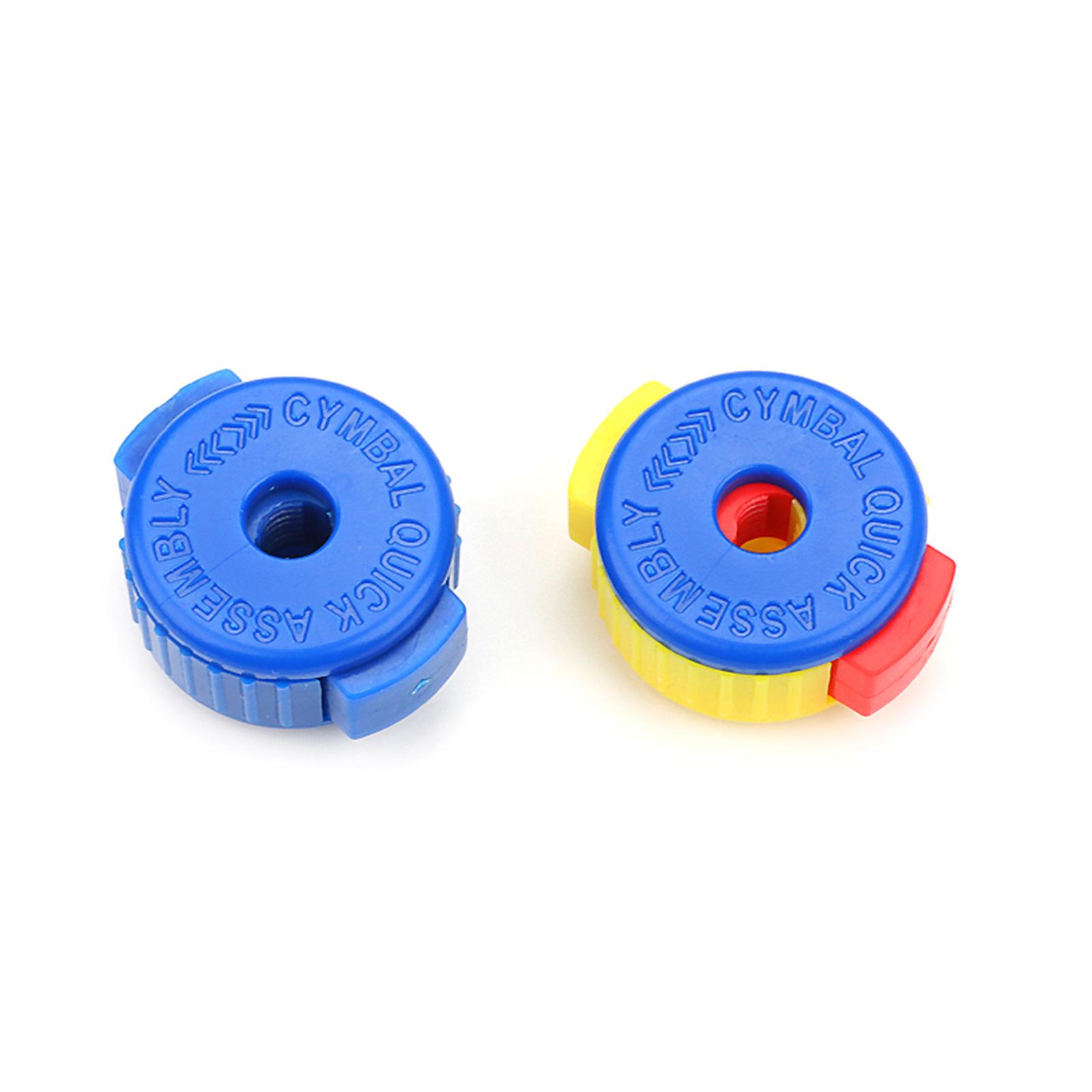

2Pcs Black Plastic Cymbal Nuts 8mm Quick Set Cymbal Nut for Percussion Drum Kits Quick Release Cymbal Nut & Cymbal Mate